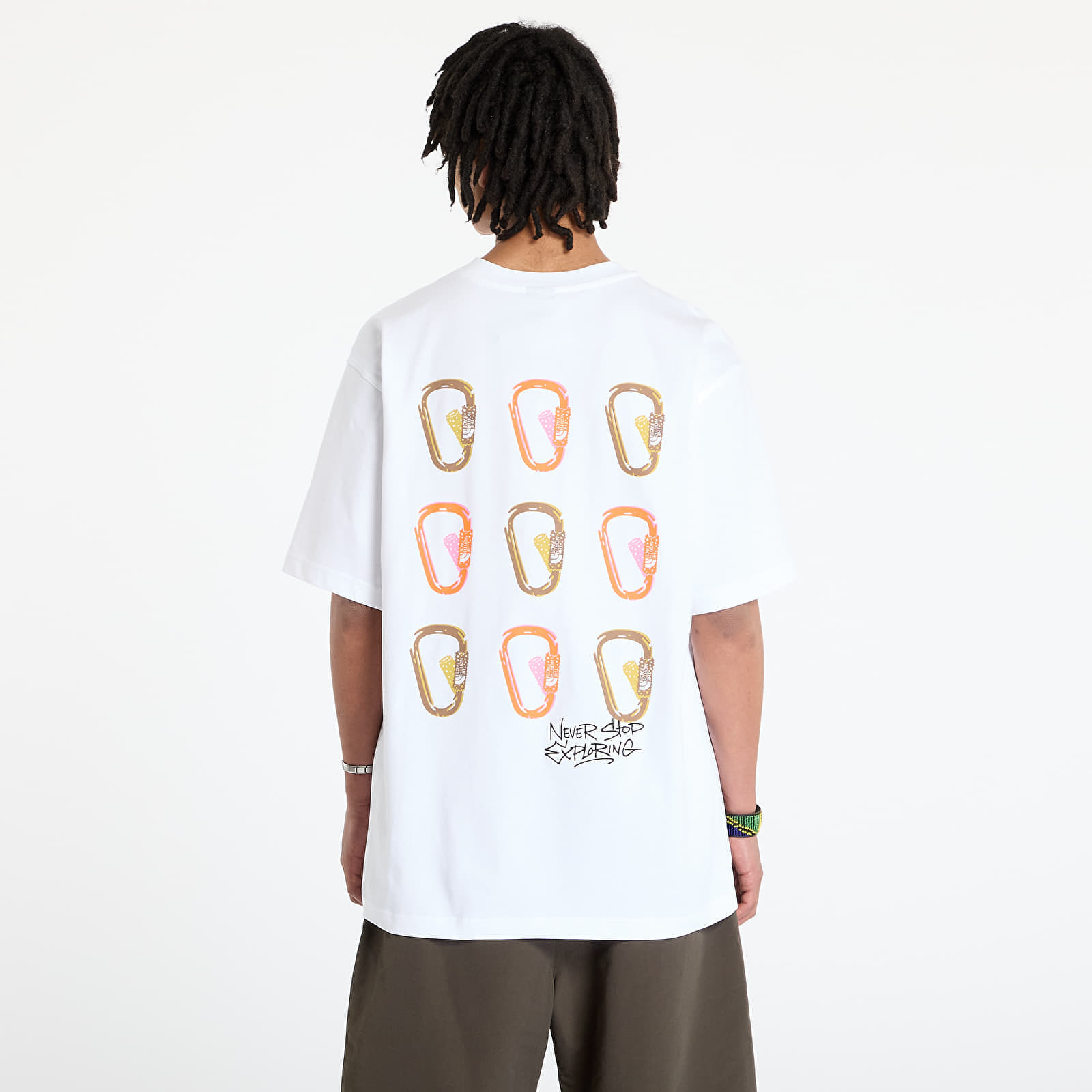 The North Face T-shirt The North Face Shortsleeve Nse Oversized Tee UNISEX TNF White S - 5