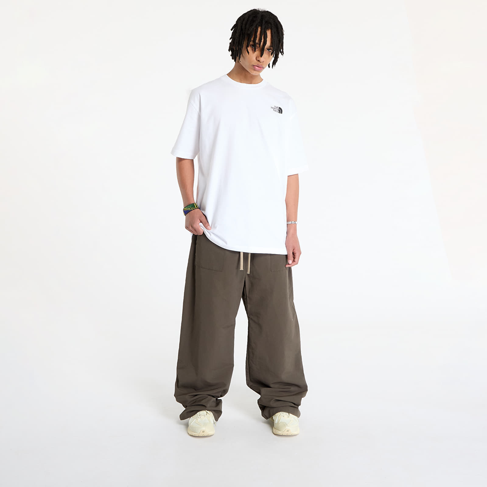 The North Face T-shirt The North Face Shortsleeve Nse Oversized Tee UNISEX TNF White S - 7