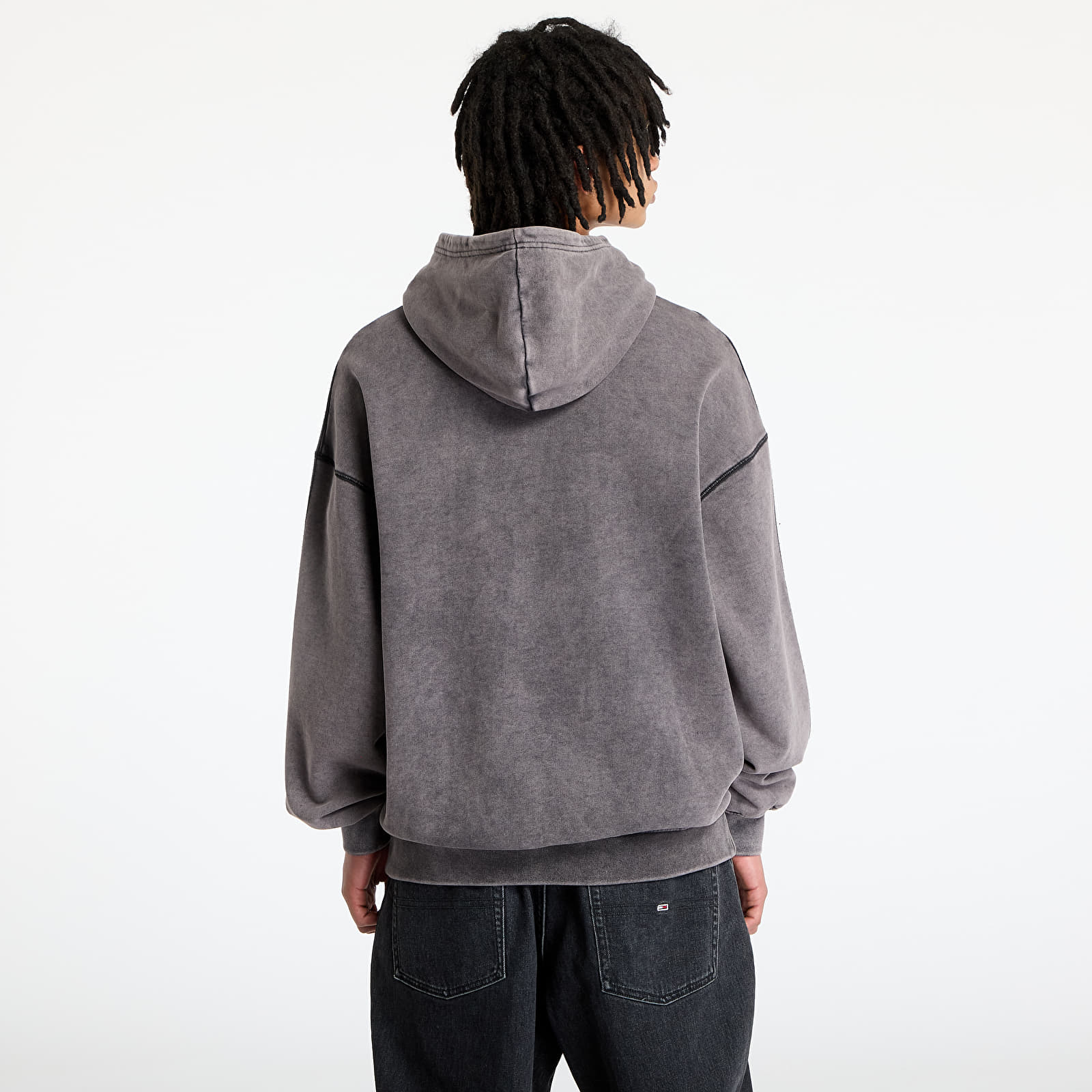 Meeste kampsunid adidas Premium Essentials Retro Washed Hoodie Black