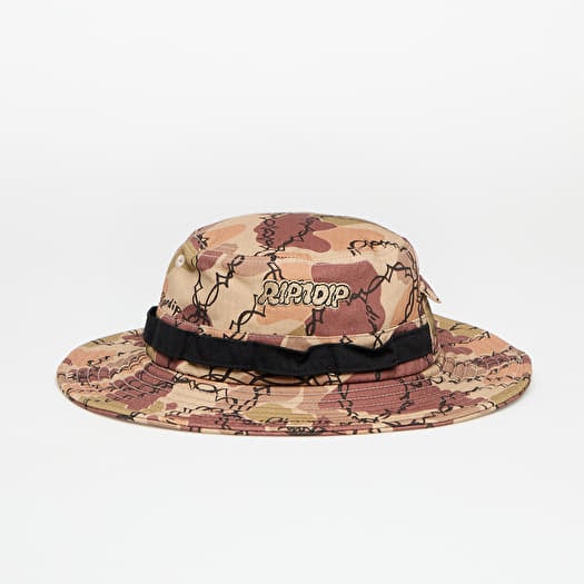 Klobouk RIPNDIP Wired Boonie Hat Tan Camo