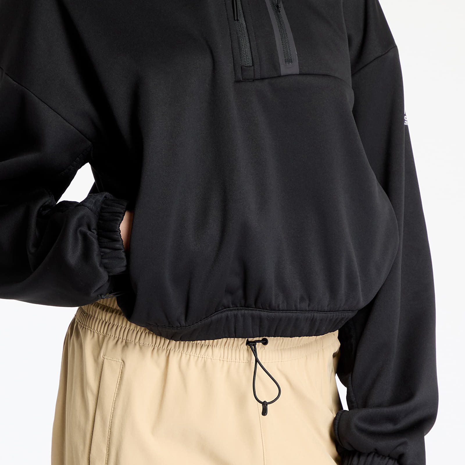 Женски потници The North Face Ma Fleece Interest 1/4 Zip Sweashirt TNF Black