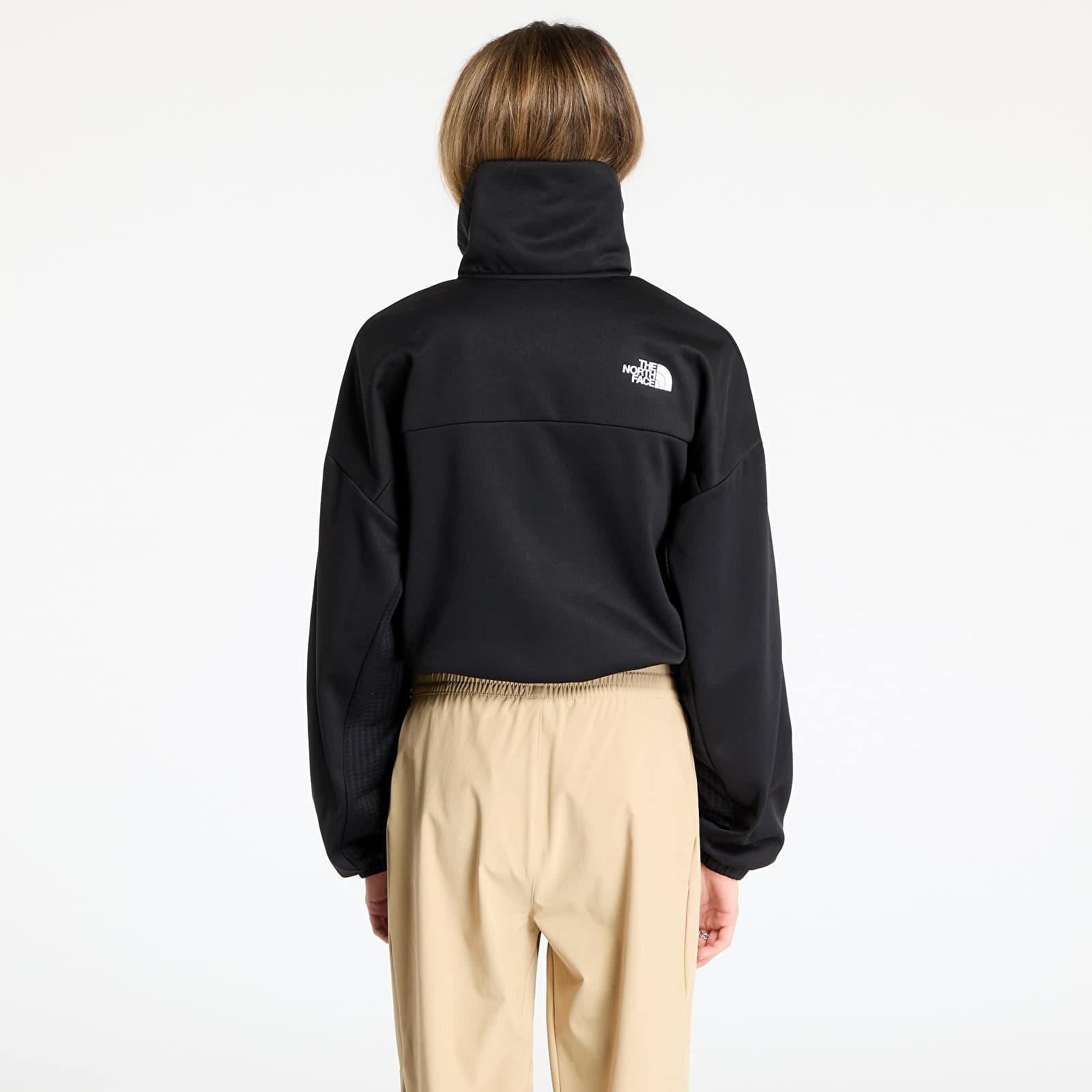 Женски потници The North Face Ma Fleece Interest 1/4 Zip Sweashirt TNF Black