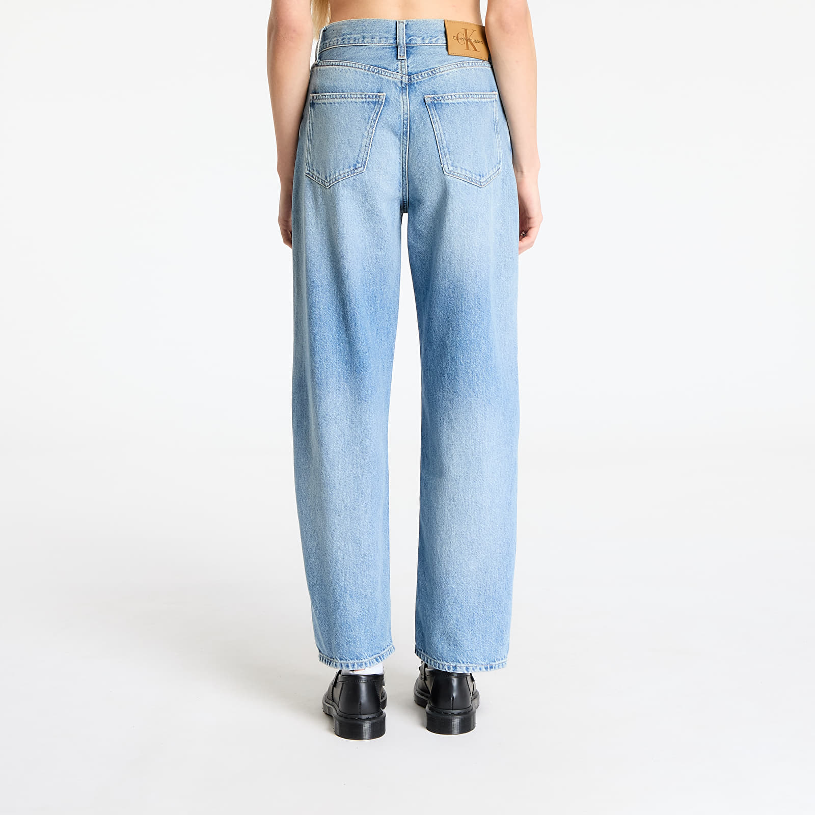 Vaqueros de mujer Calvin Klein Jeans Barrel Jeans Denim
