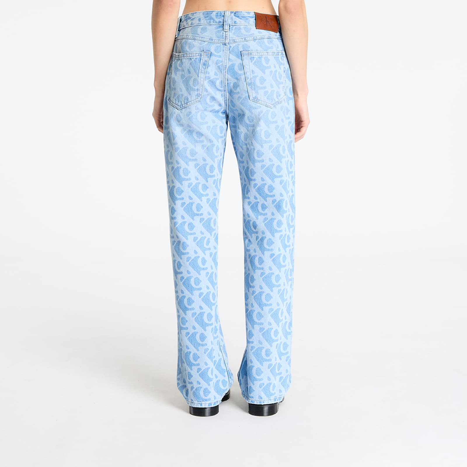 Dżinsy damskie Calvin Klein Jeans Signature 90S Straight Jeans Multicolor