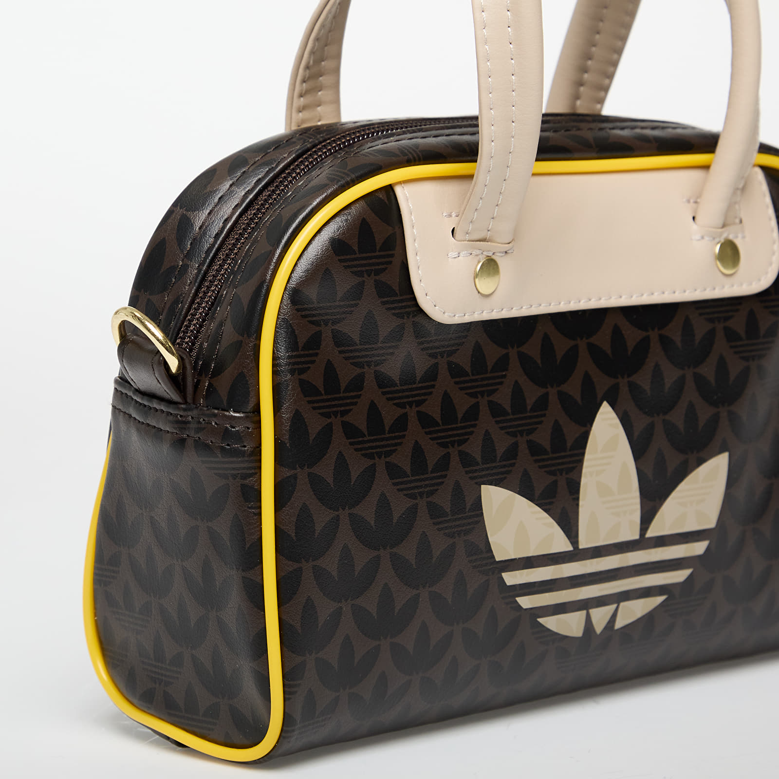 Válltáskák adidas Monogram Mini Bowling Bag Dark Brown