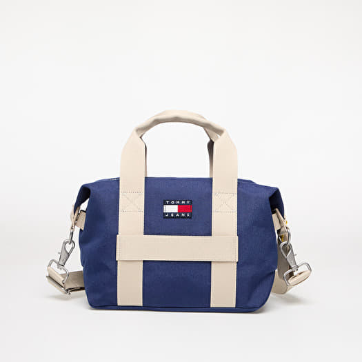 Geantă Tommy Jeans Retro Cool Mini Duffle Bag Blue