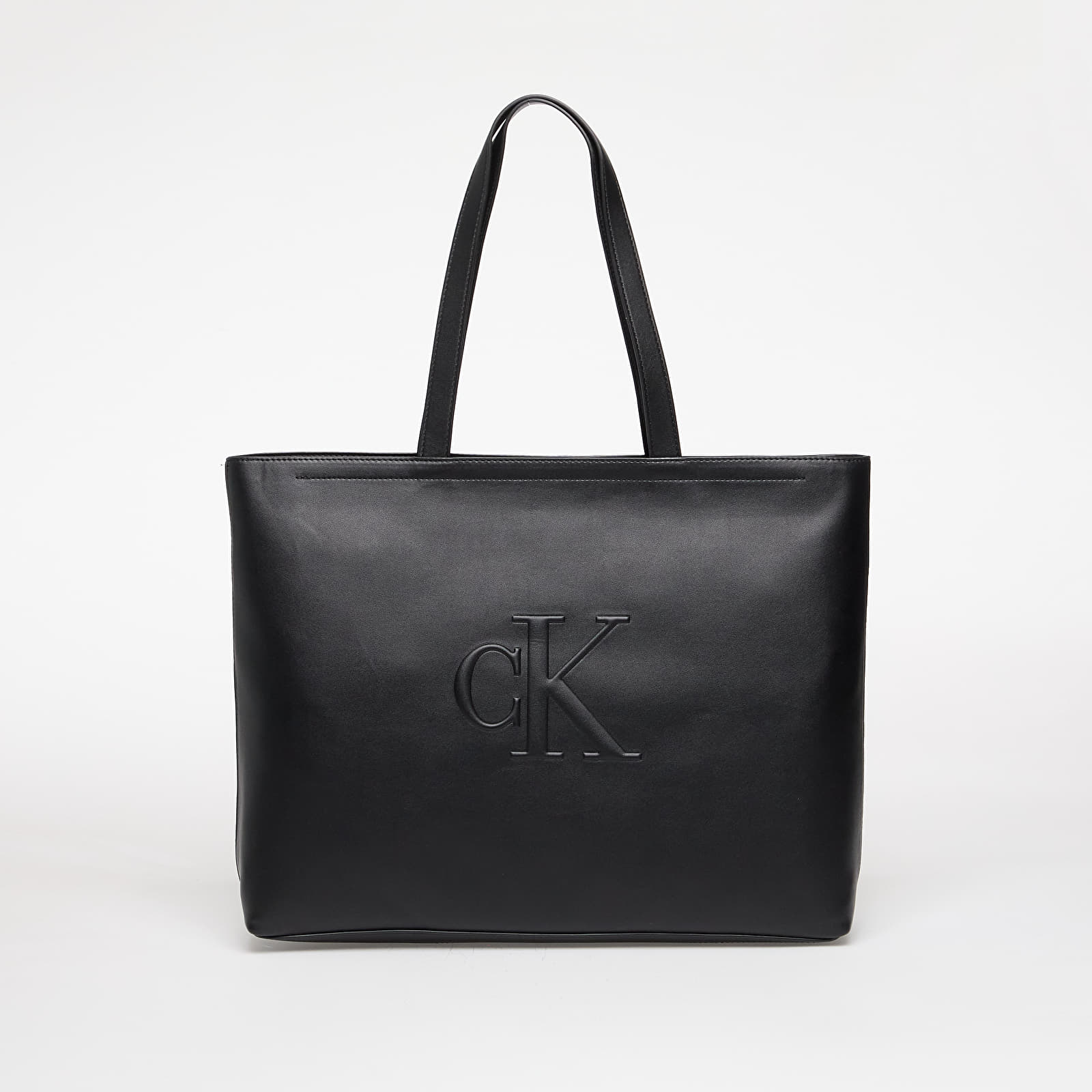 Tašky přes rameno Calvin Klein Jeans Sculpted Slim Tote Black