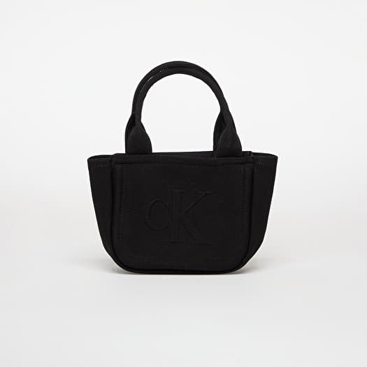 Torba Calvin Klein Jeans Summer Canvas Mini Tote Black