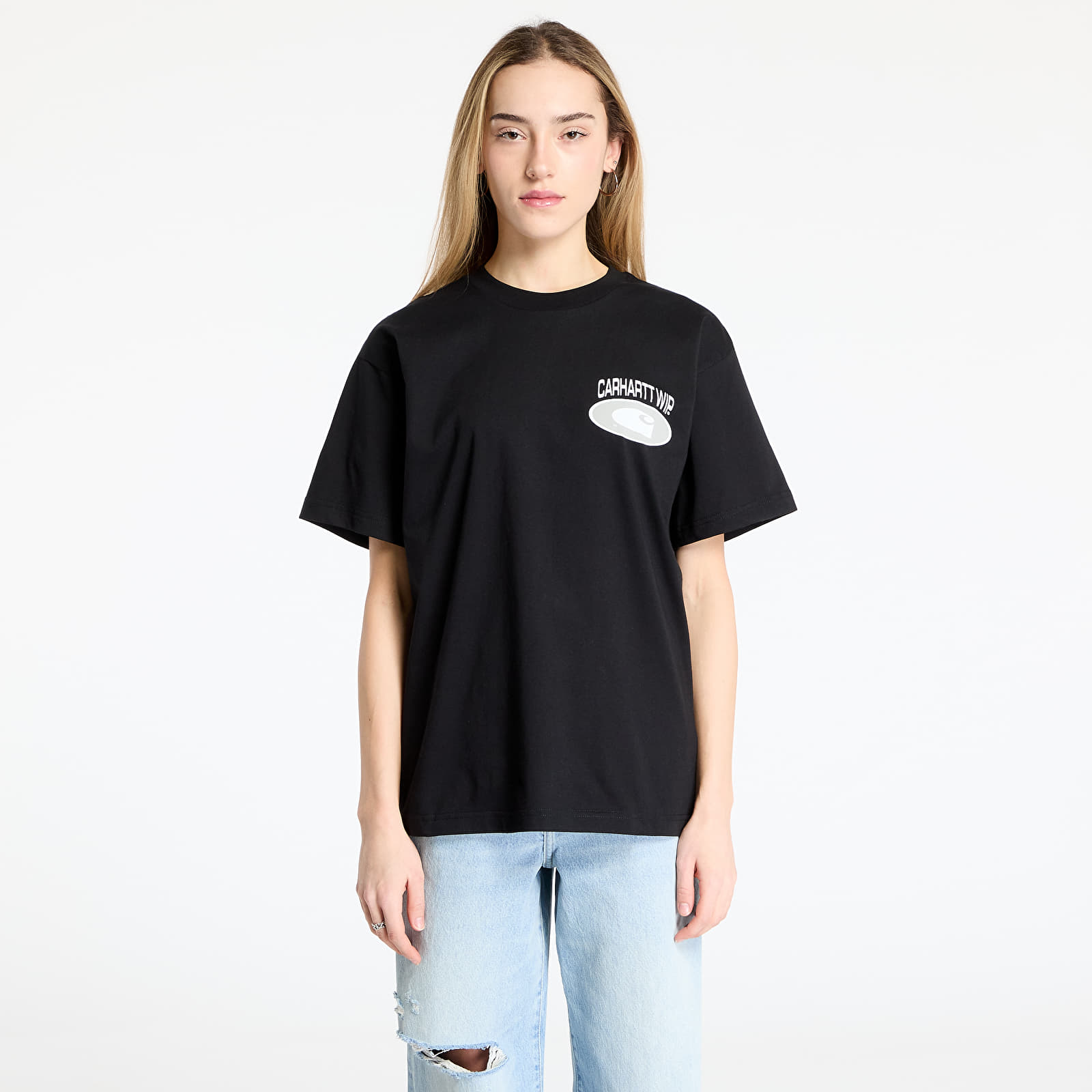 Pánská trička Carhartt WIP Shortsleeve Tire T-Shirt UNISEX Black