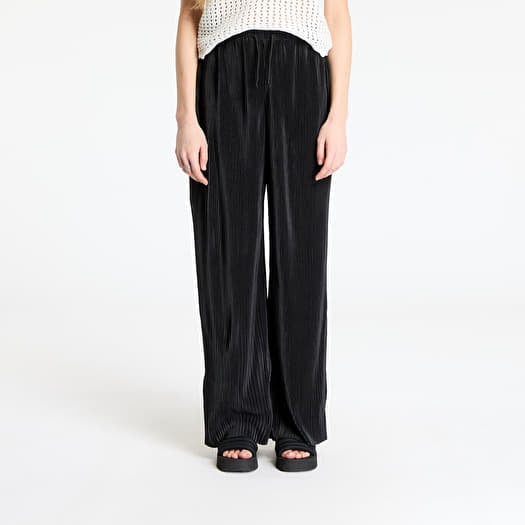 Urban Classics Ladies Plisse Pants Black
