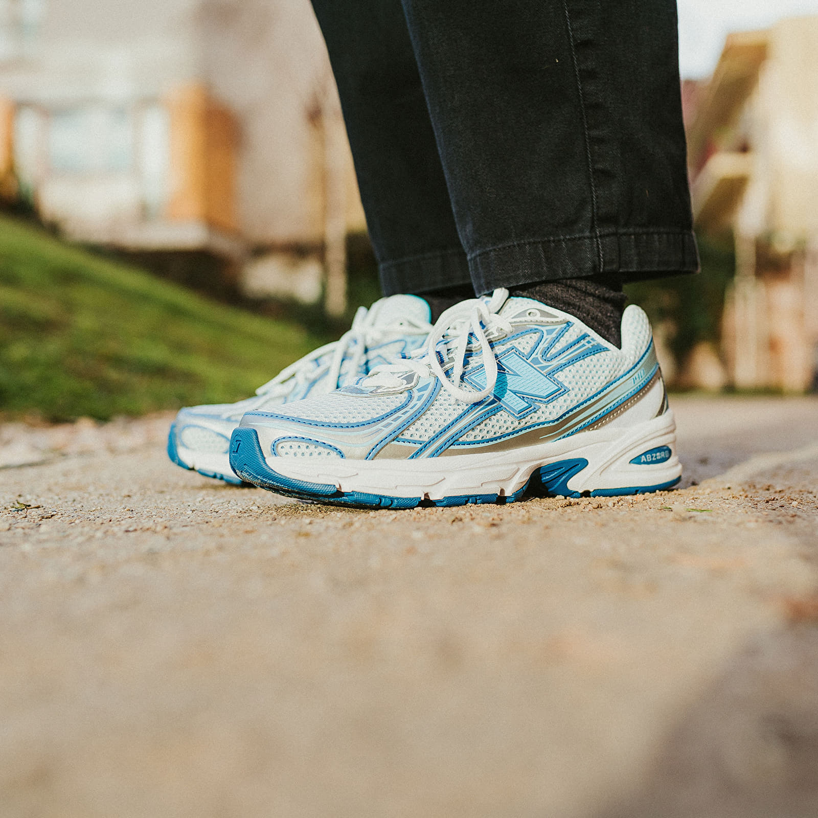 Meeste tossud ja kingad New Balance 740 Blue Agate/ White/ Sky Blue