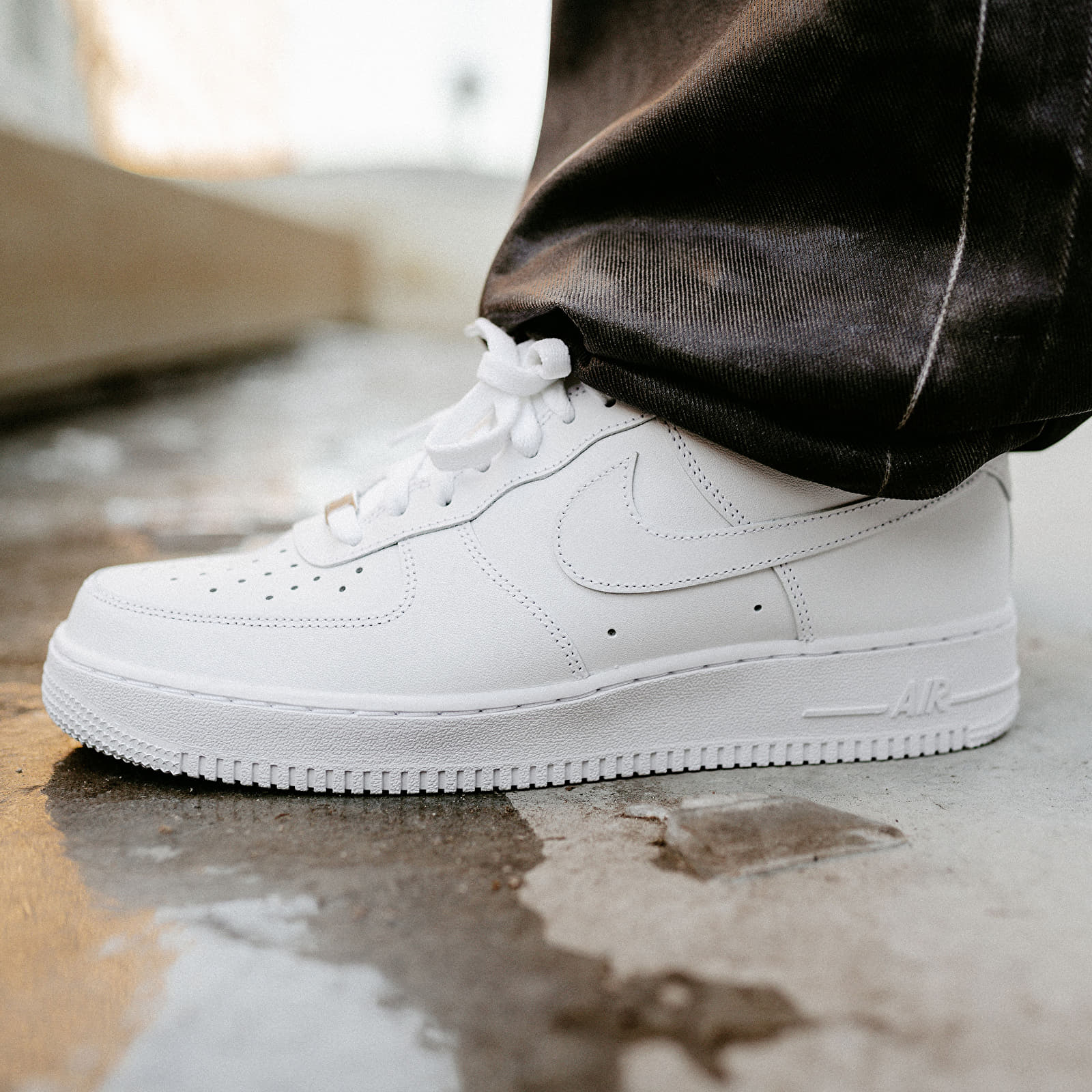 Męskie trampki i buty Nike Air Force 1 '07 White/ White