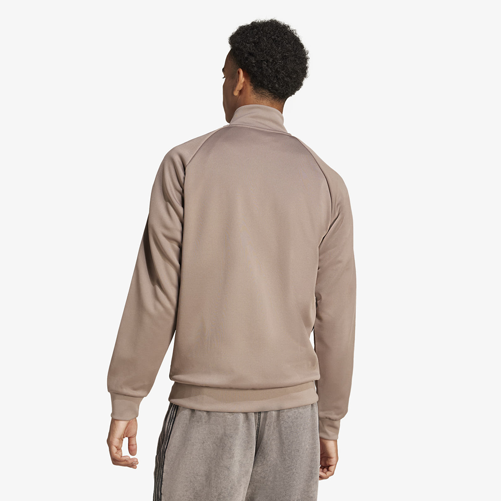 Herenjassen adidas The First Tracktop Trace Brown/ Wonder White
