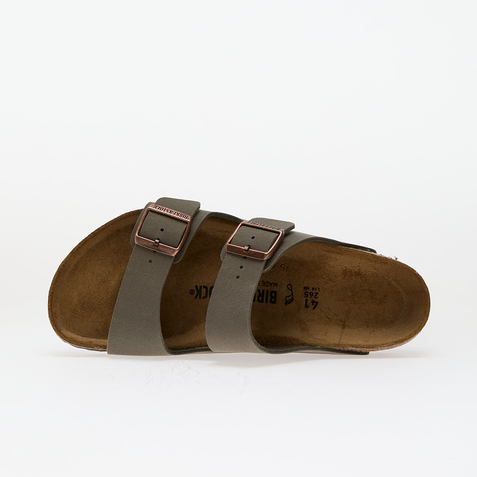 Men's sneakers and shoes Birkenstock Arizona Birko-Flor Birkibuc Stone