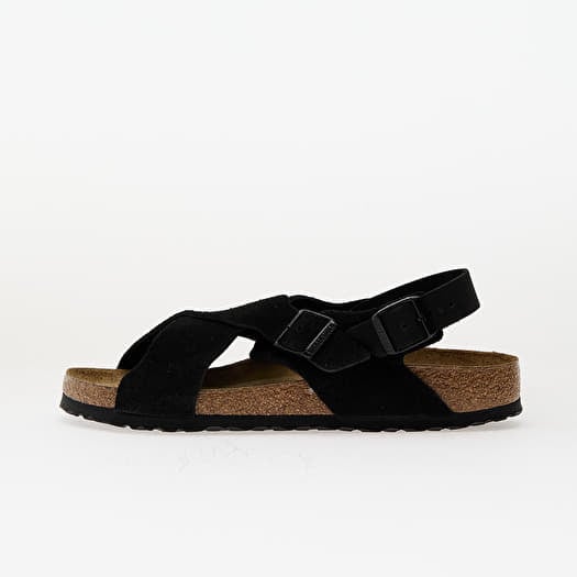 Birkenstock Tulum II VL/NB Suede Leather Nubuck Black