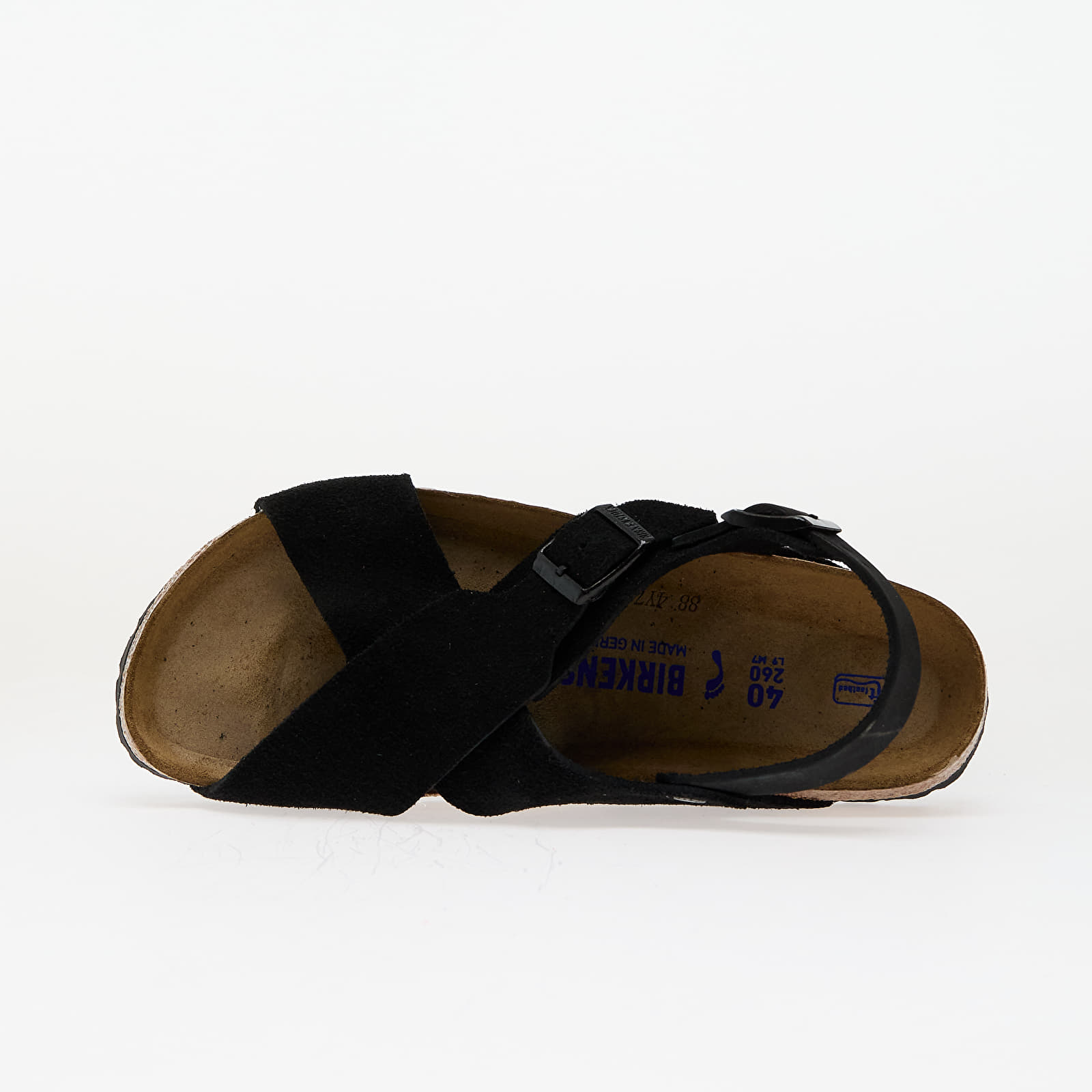 Sneakers und Schuhe für Frauen Birkenstock Tulum II VL/NB Suede Leather Nubuck Black