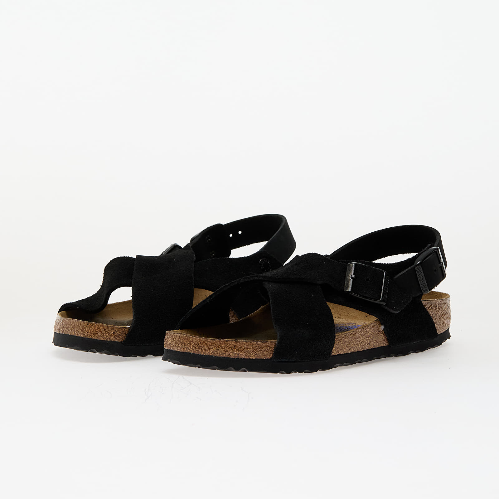 Sneakers und Schuhe für Frauen Birkenstock Tulum II VL/NB Suede Leather Nubuck Black