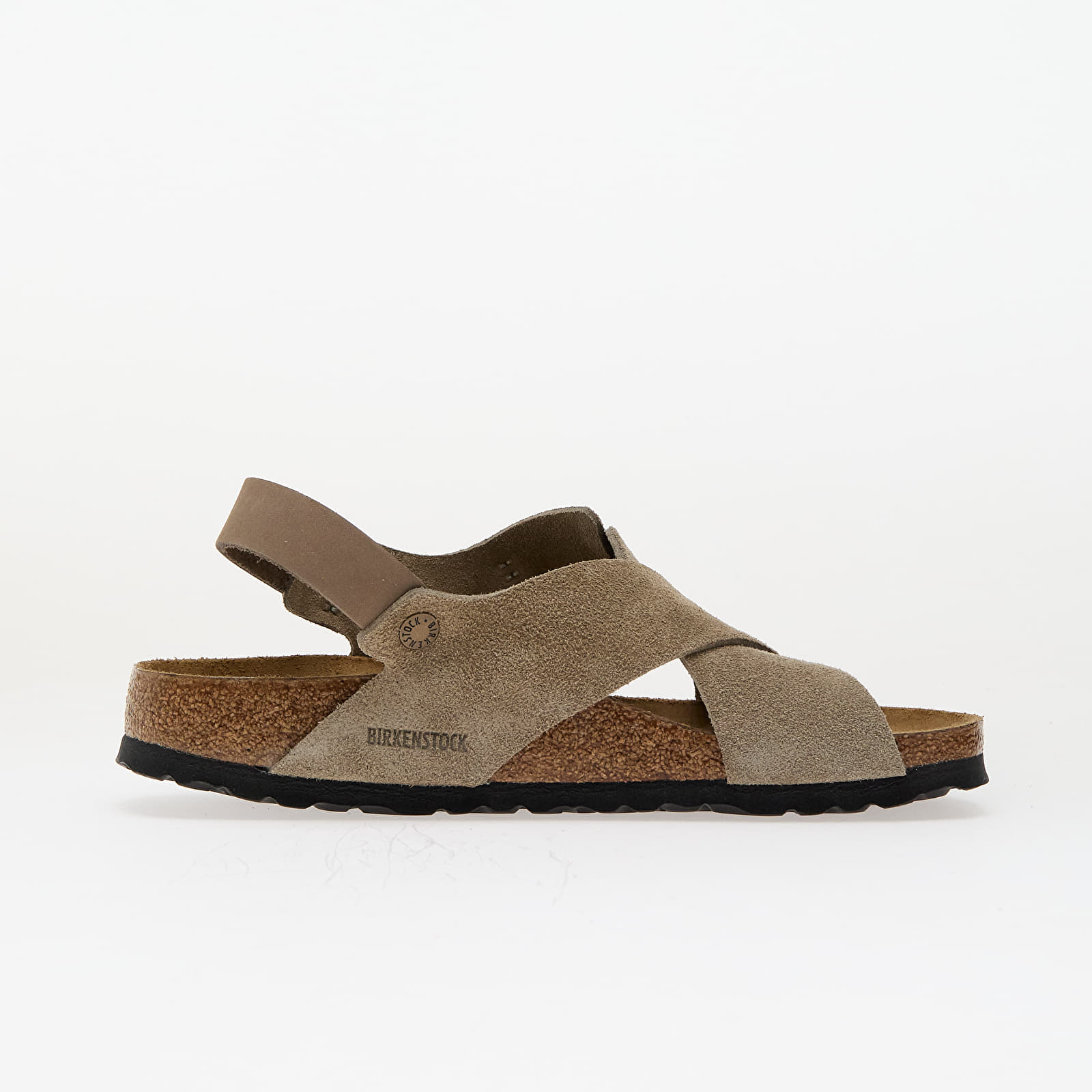Damesschoenen Birkenstock Tulum II VL/NB Suede Leather Nubuck Taupe