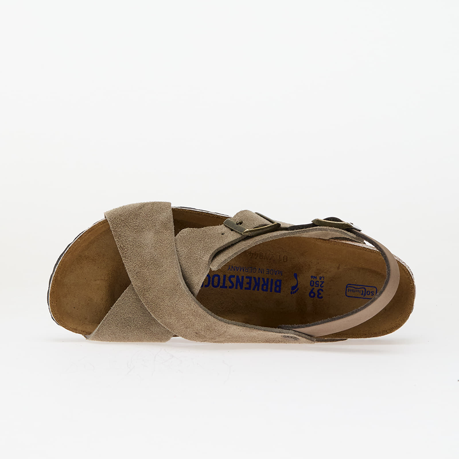 Damesschoenen Birkenstock Tulum II VL/NB Suede Leather Nubuck Taupe