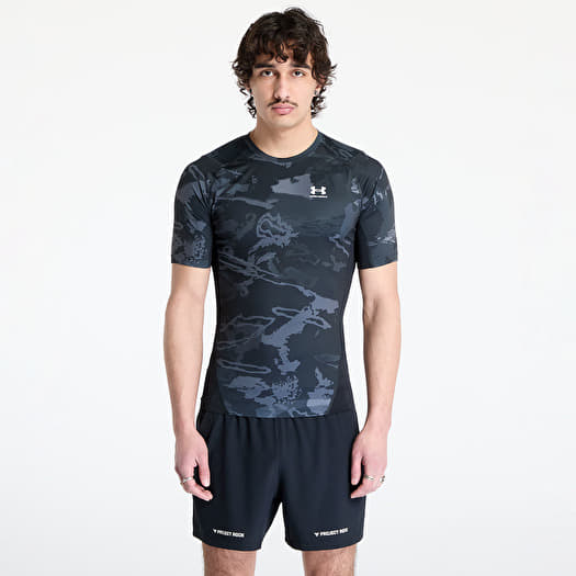 Póló Under Armour Hg Armour Printed Shortsleeve T-Shirt Black