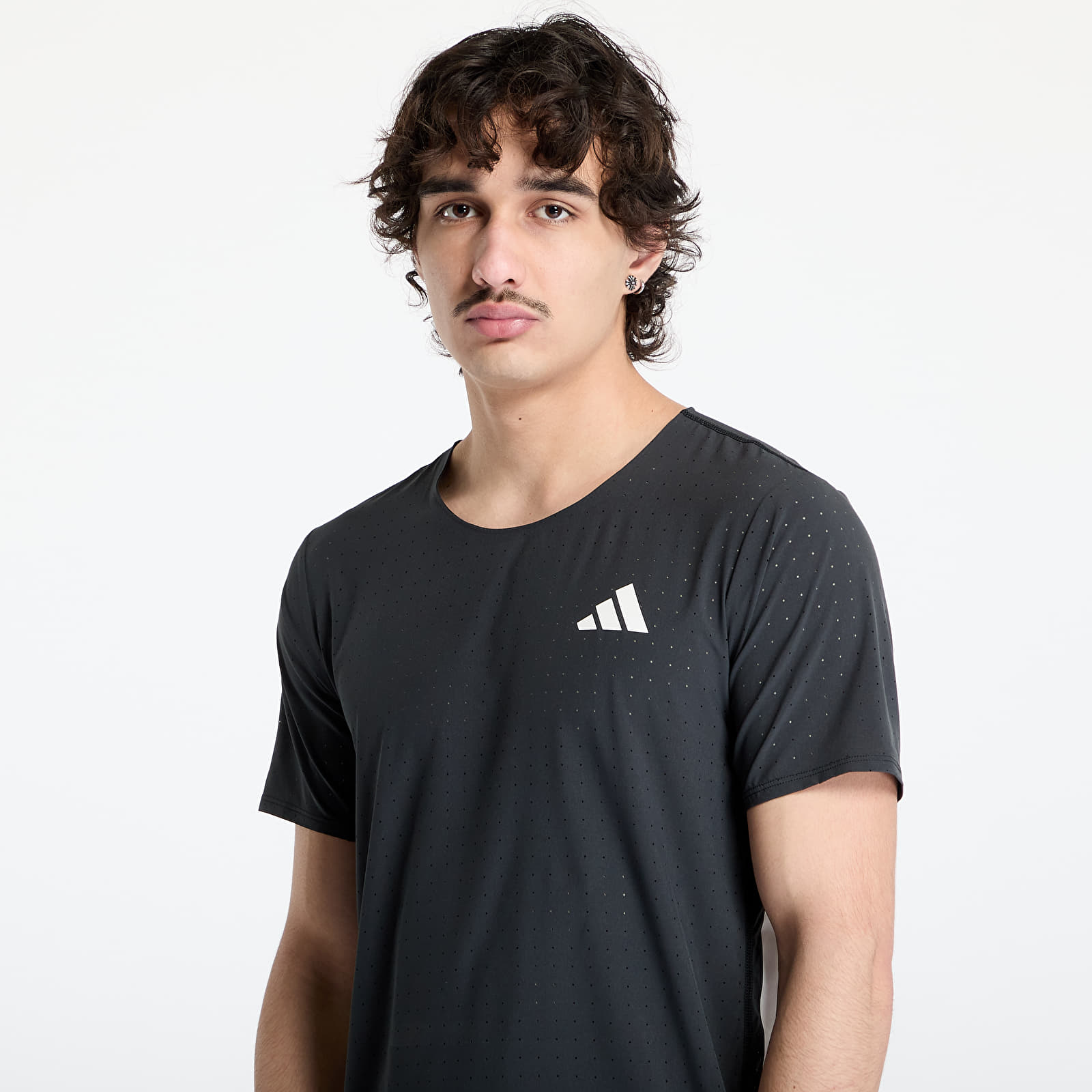 Herren-T-Shirts adidas Adizero Running T-Shirt Black