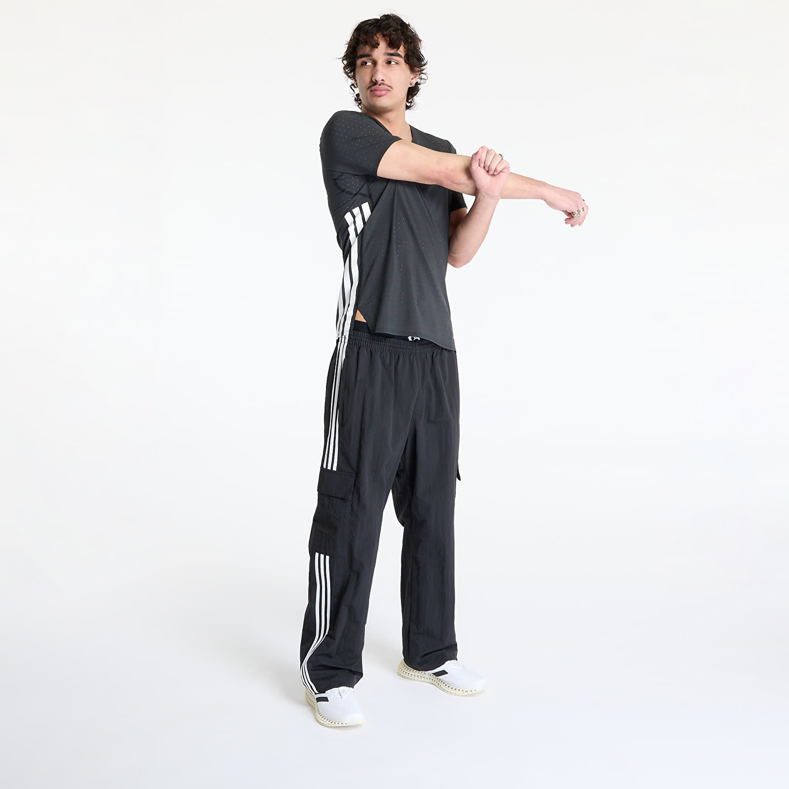 Herren-T-Shirts adidas Adizero Running T-Shirt Black