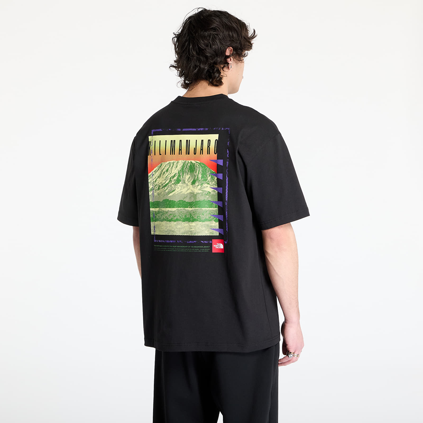 Meeste T-särgid The North Face Axys Oversized Shortsleeve Tee UNISEX TNF Black