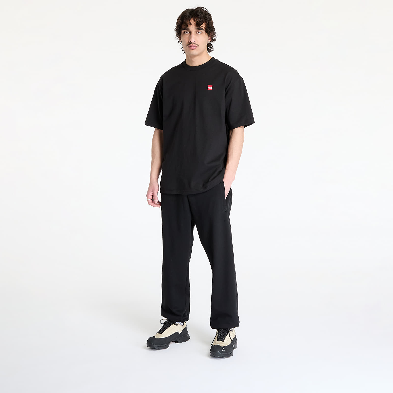 Meeste T-särgid The North Face Axys Oversized Shortsleeve Tee UNISEX TNF Black