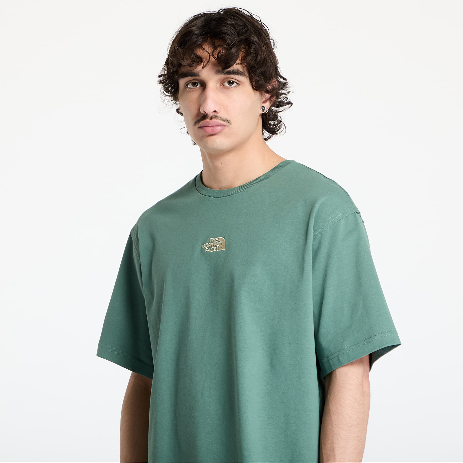 Meeste T-särgid The North Face Ss Heritage Graphic Relaxed Tee Duck Green