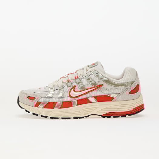 Nike W P-6000 Sail/ Picante Red-Pale Ivory-Light Bone