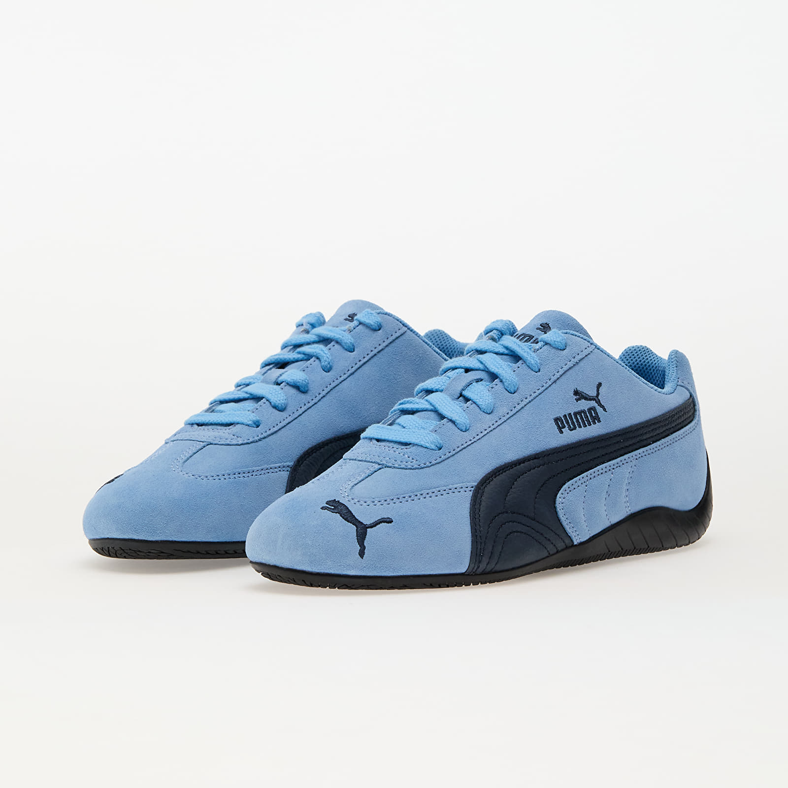 Men's sneakers and shoes Puma Speedcat Archive Team Light Blue-Club Navy