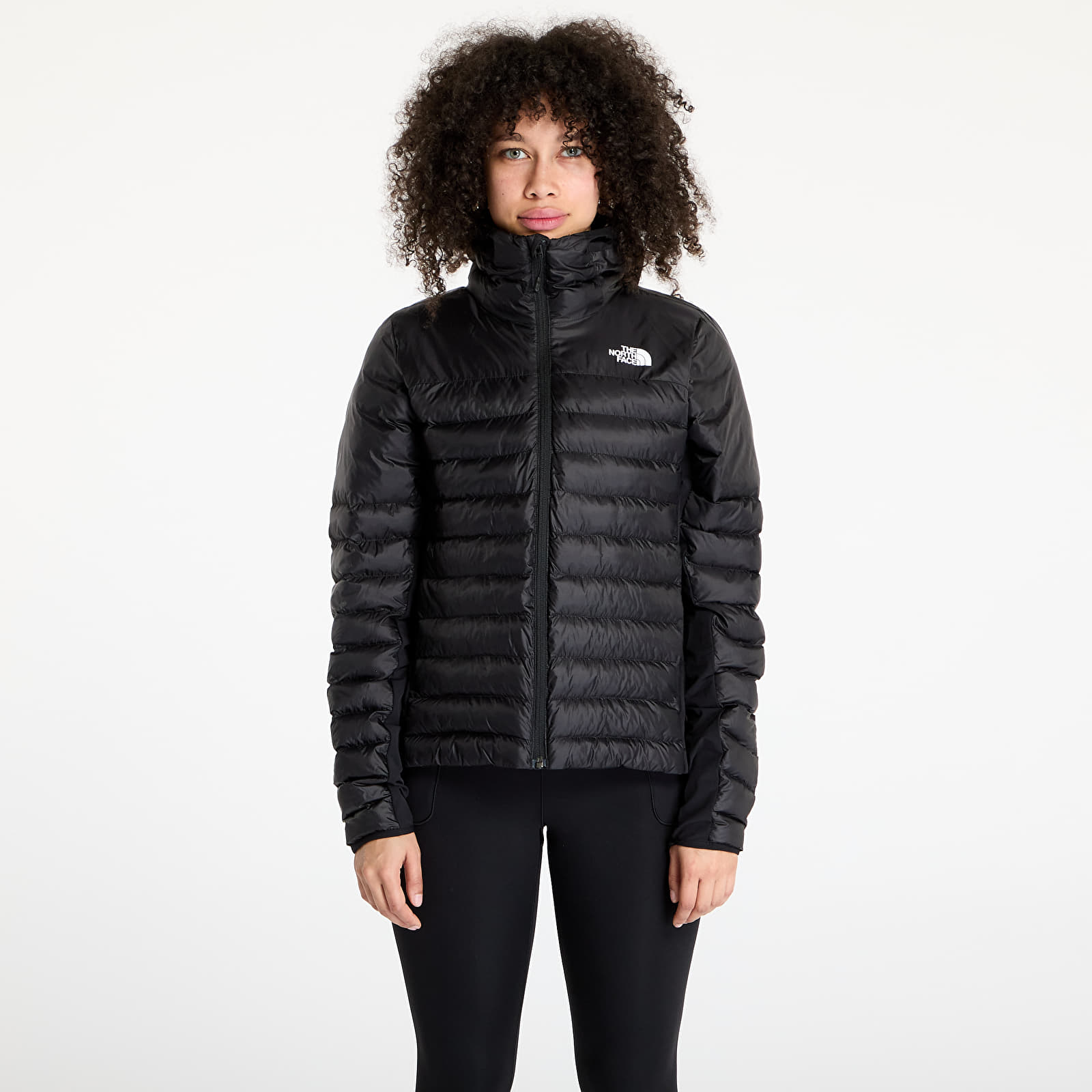 Women's jackets The North Face Terra Peak Hybrid Hooded Jacket TNF Black