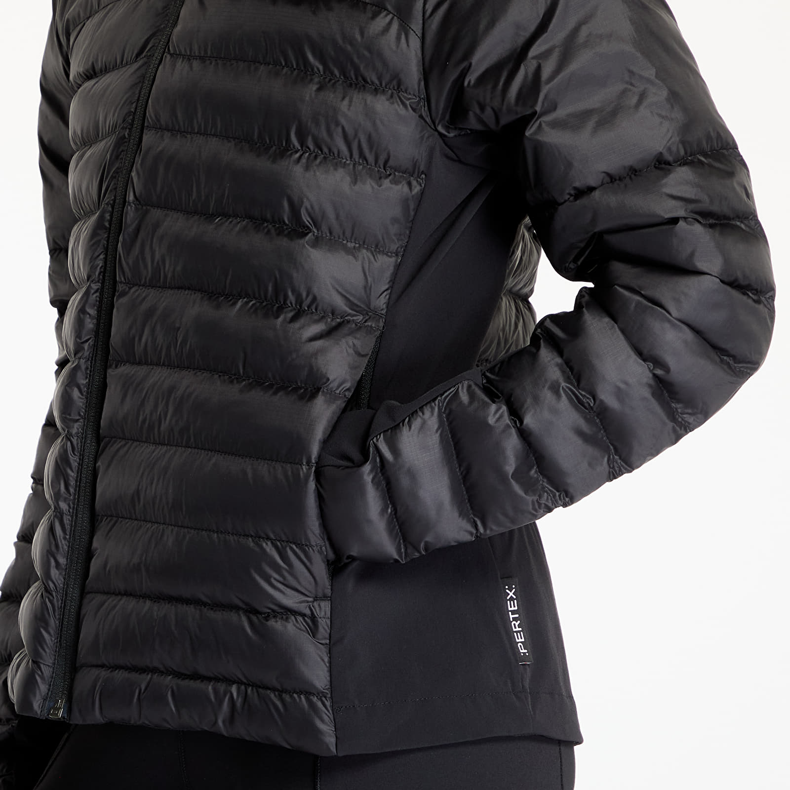Women's jackets The North Face Terra Peak Hybrid Hooded Jacket TNF Black