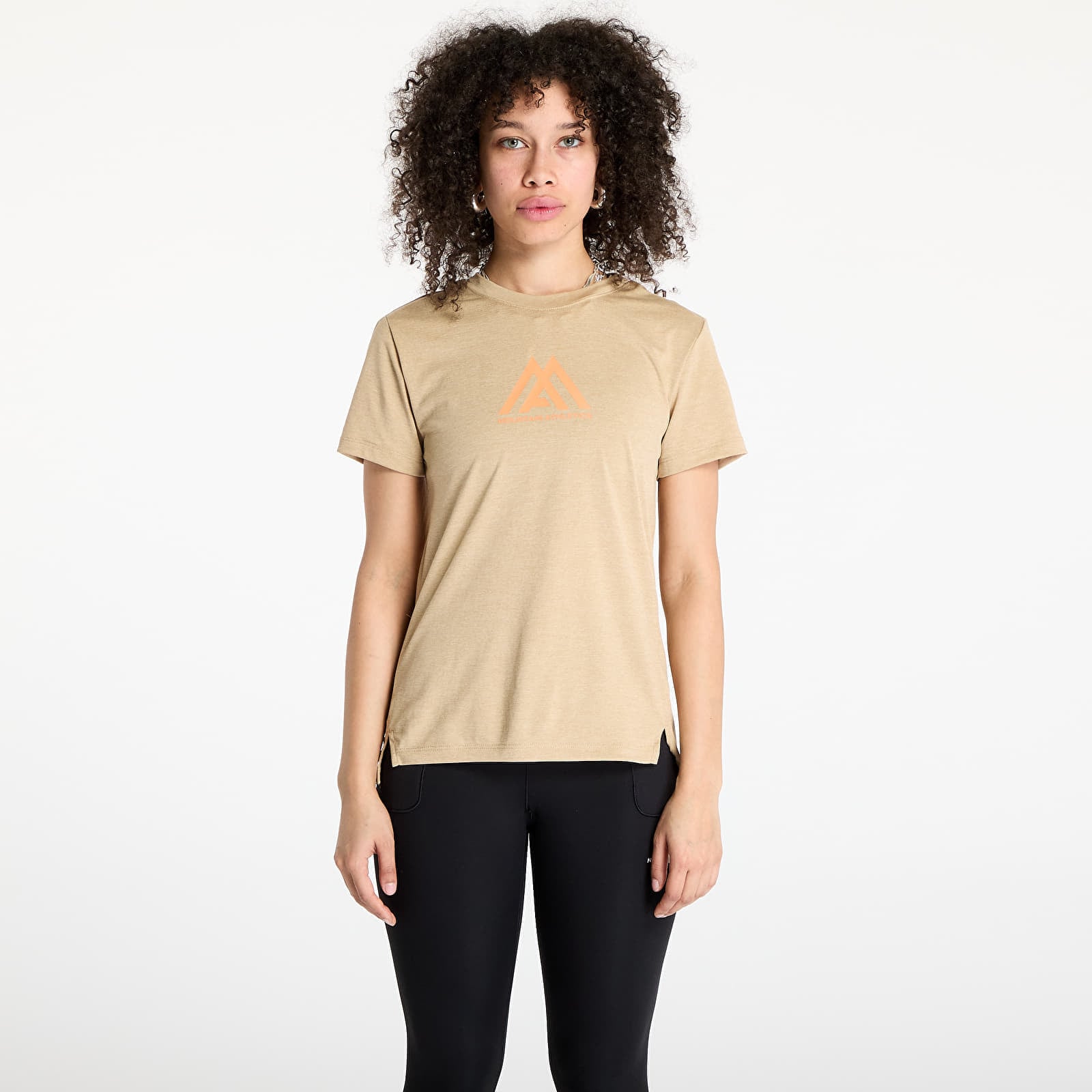 Tricou The North Face Flex S/S Tee Ma Graphic Khaki Stone Heather S