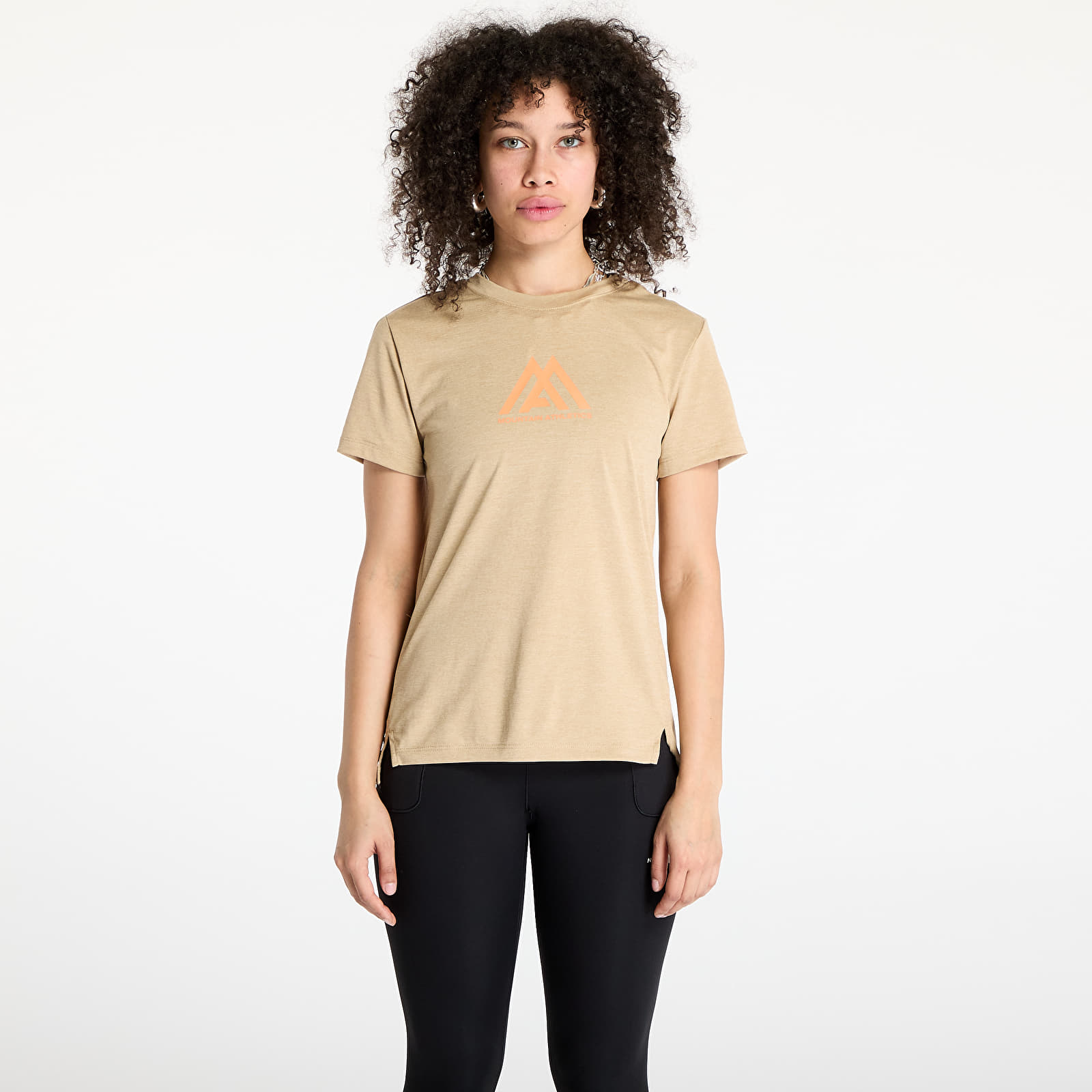 Women's T-shirts The North Face Flex S/S Tee Ma Graphic  Khaki Stone Heather