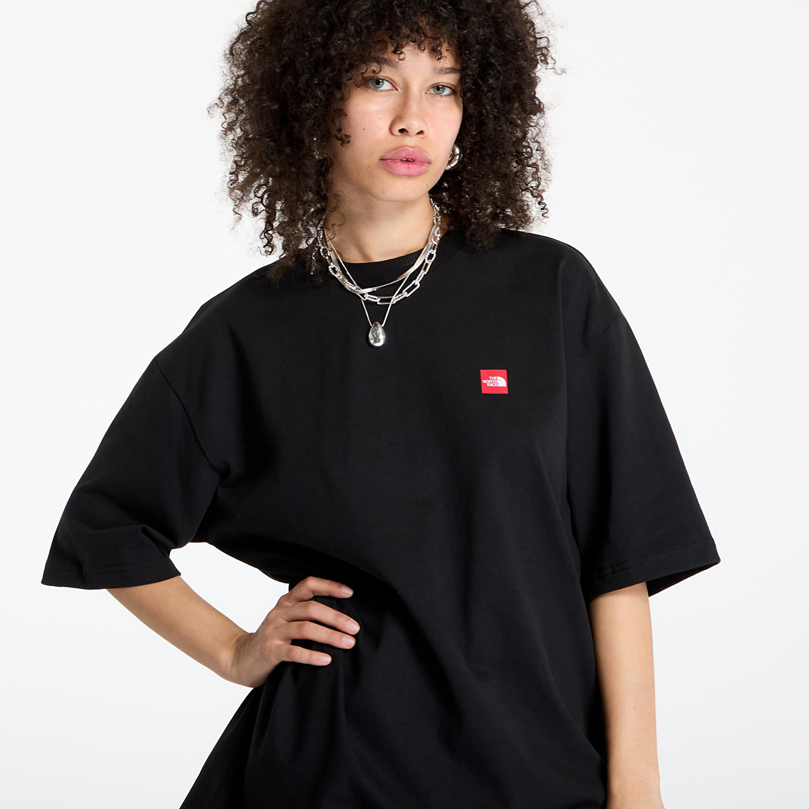 Meeste T-särgid The North Face Axys Oversized Shortsleeve Tee UNISEX TNF Black