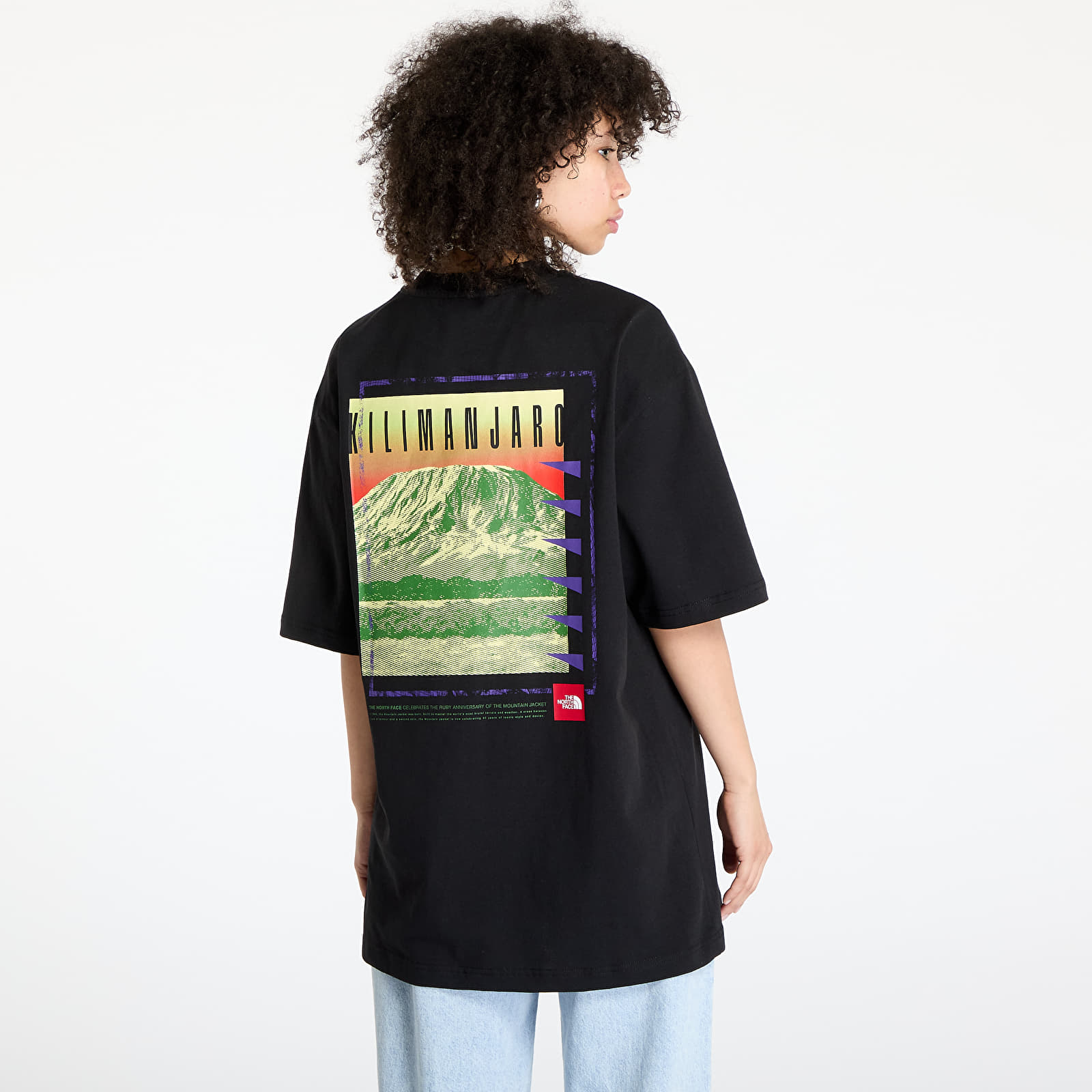 Meeste T-särgid The North Face Axys Oversized Shortsleeve Tee UNISEX TNF Black