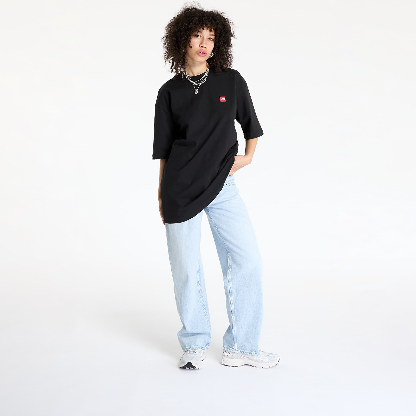 Meeste T-särgid The North Face Axys Oversized Shortsleeve Tee UNISEX TNF Black