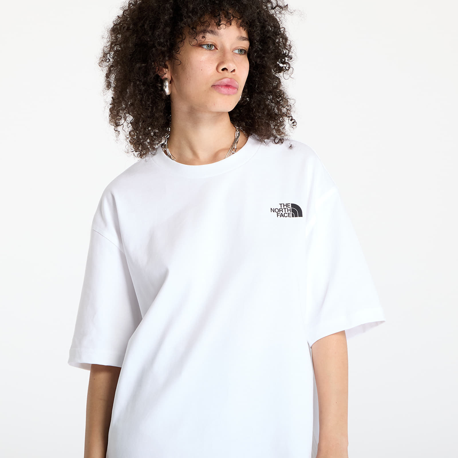 The North Face T-shirt The North Face Shortsleeve Nse Oversized Tee UNISEX TNF White S - 4