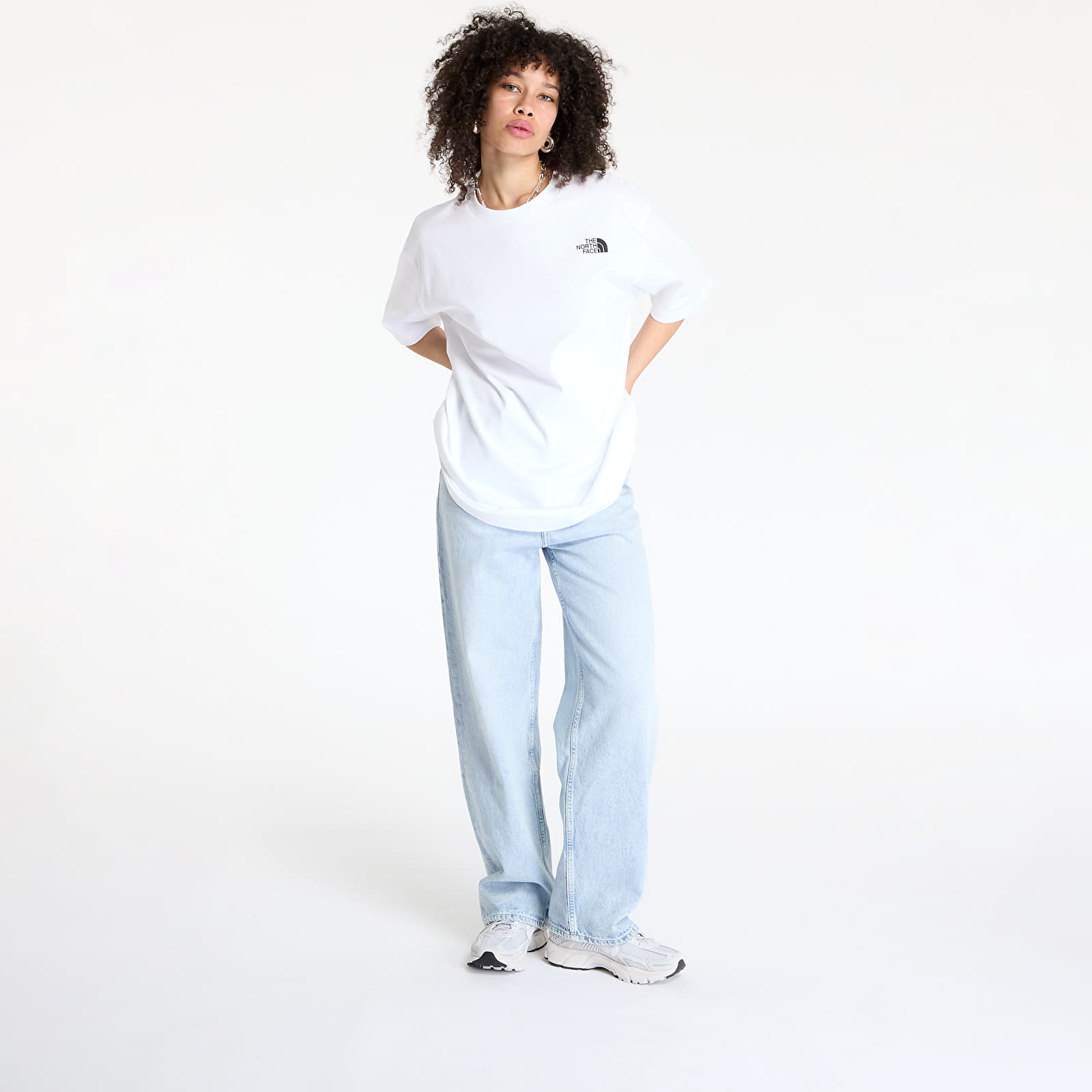Vyriški marškinėliai The North Face Shortsleeve Nse Oversized Tee UNISEX TNF White