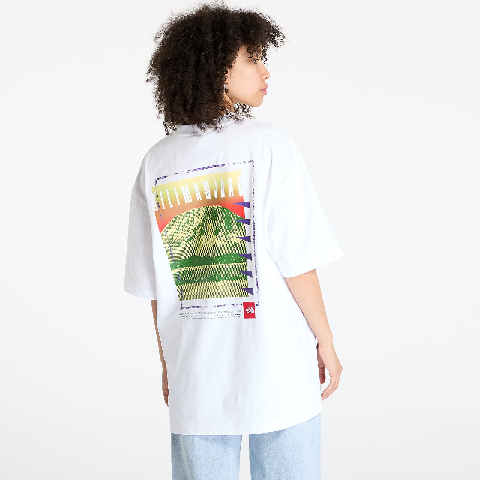 Camisetas hombre The North Face Axys Oversized Shortsleeve Tee UNISEX TNF White