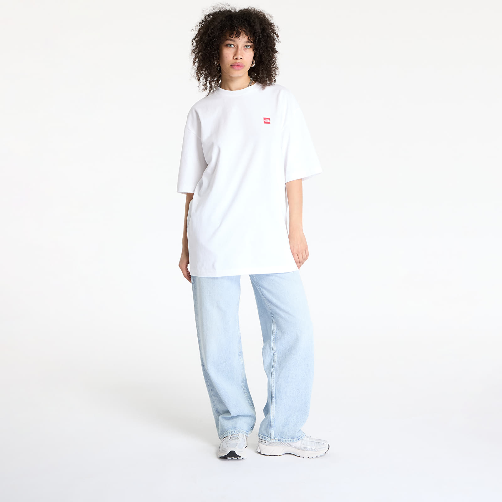Camisetas hombre The North Face Axys Oversized Shortsleeve Tee UNISEX TNF White
