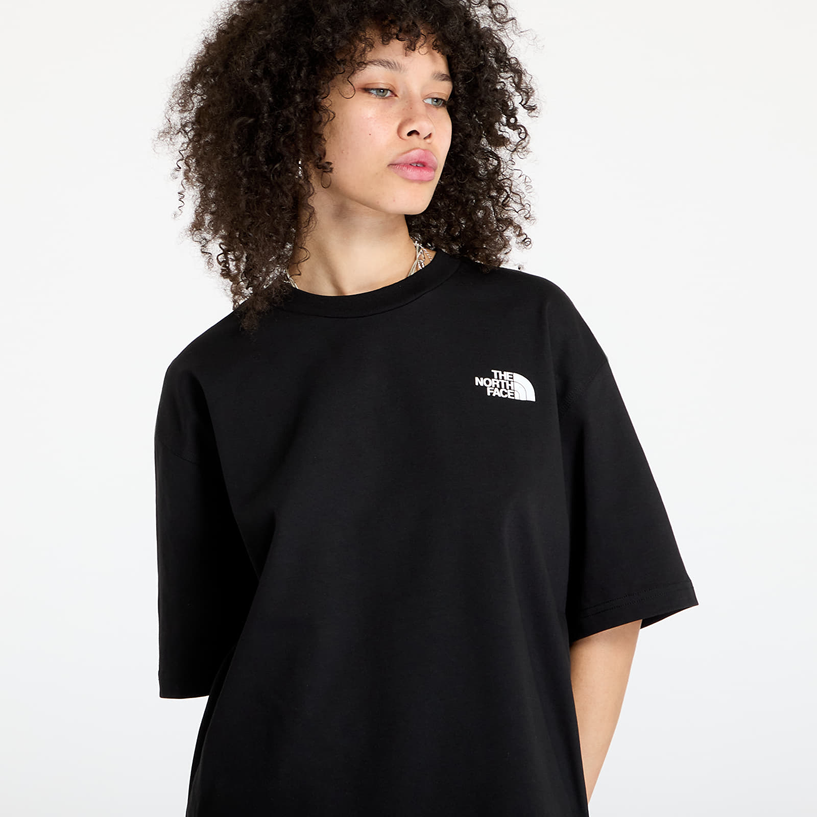 Meeste T-särgid The North Face Shortsleeve Nse Oversized Tee UNISEX TNF Black