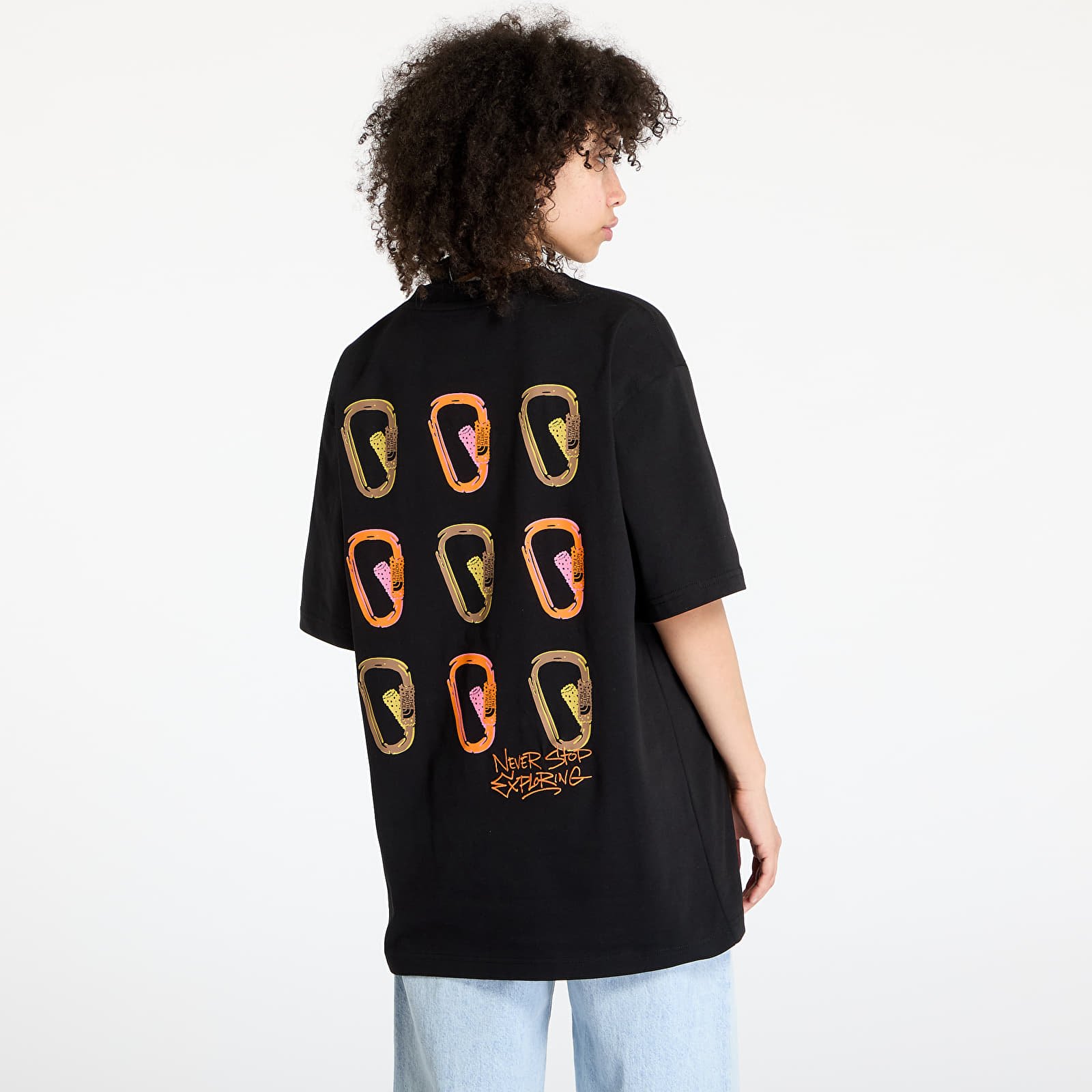 Meeste T-särgid The North Face Shortsleeve Nse Oversized Tee UNISEX TNF Black