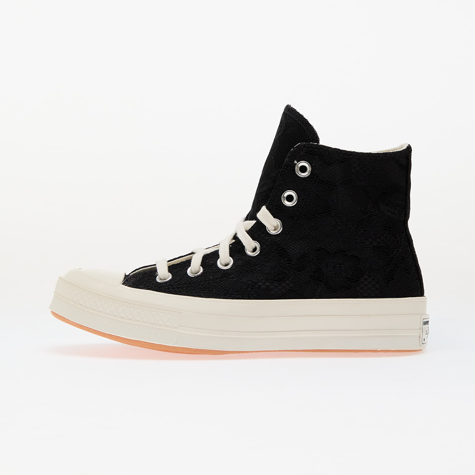 Women's sneakers and shoes Converse Chuck 70 Hi Black/ Total Eclipse/ Egret
