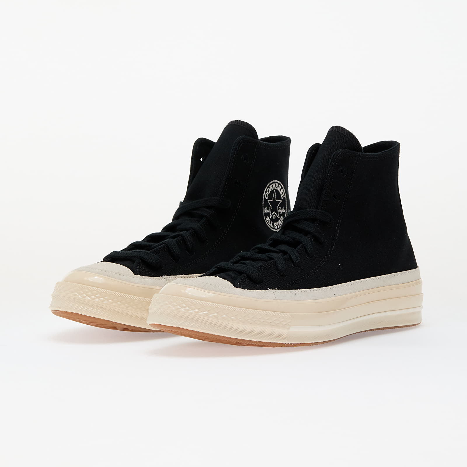 Men's sneakers and shoes Converse Chuck 70 Hi Black/ Egret/ Natural Ivory