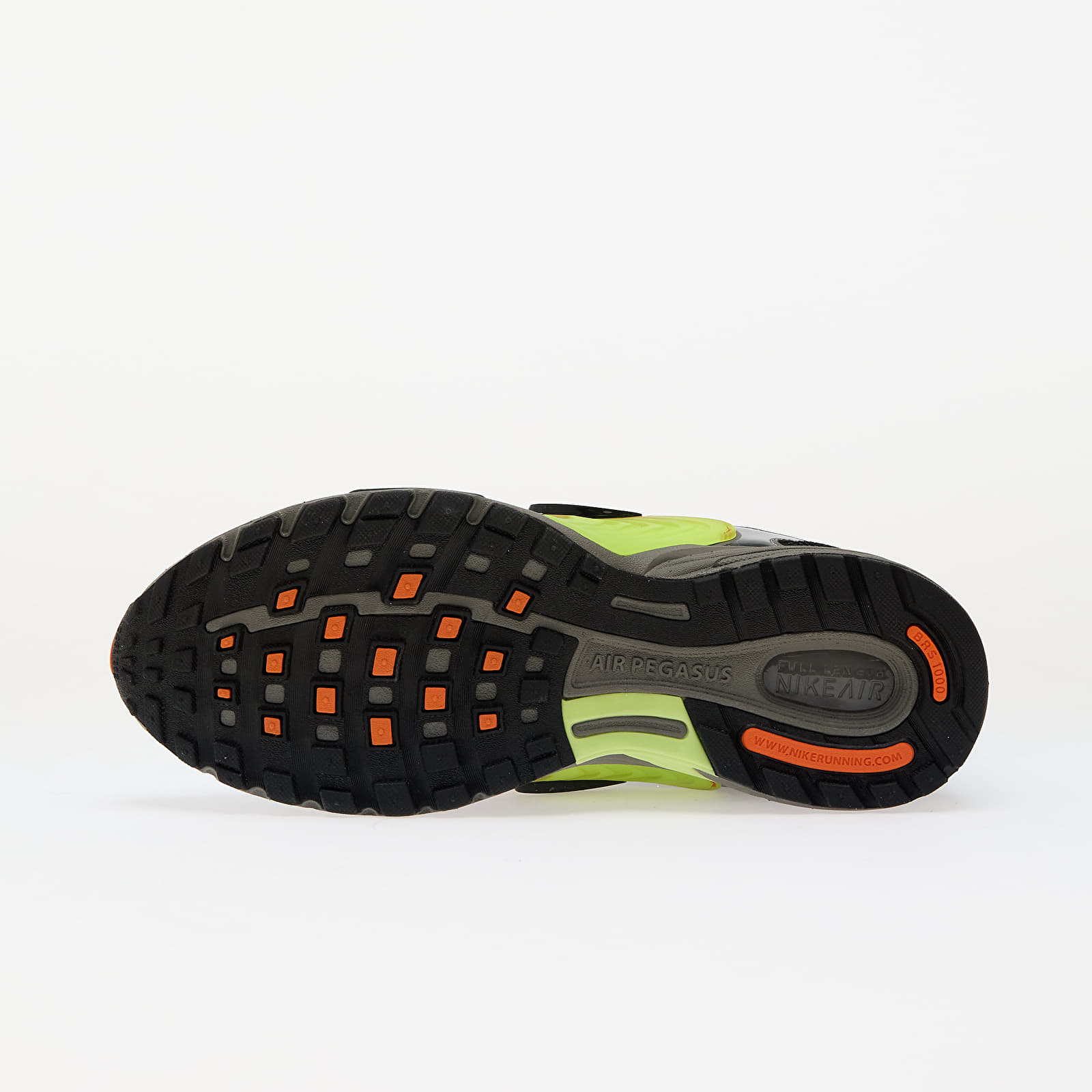Meeste tossud ja kingad Nike Air Pegasus Wave Black/ Black-Flat Pewter-Safety Orange