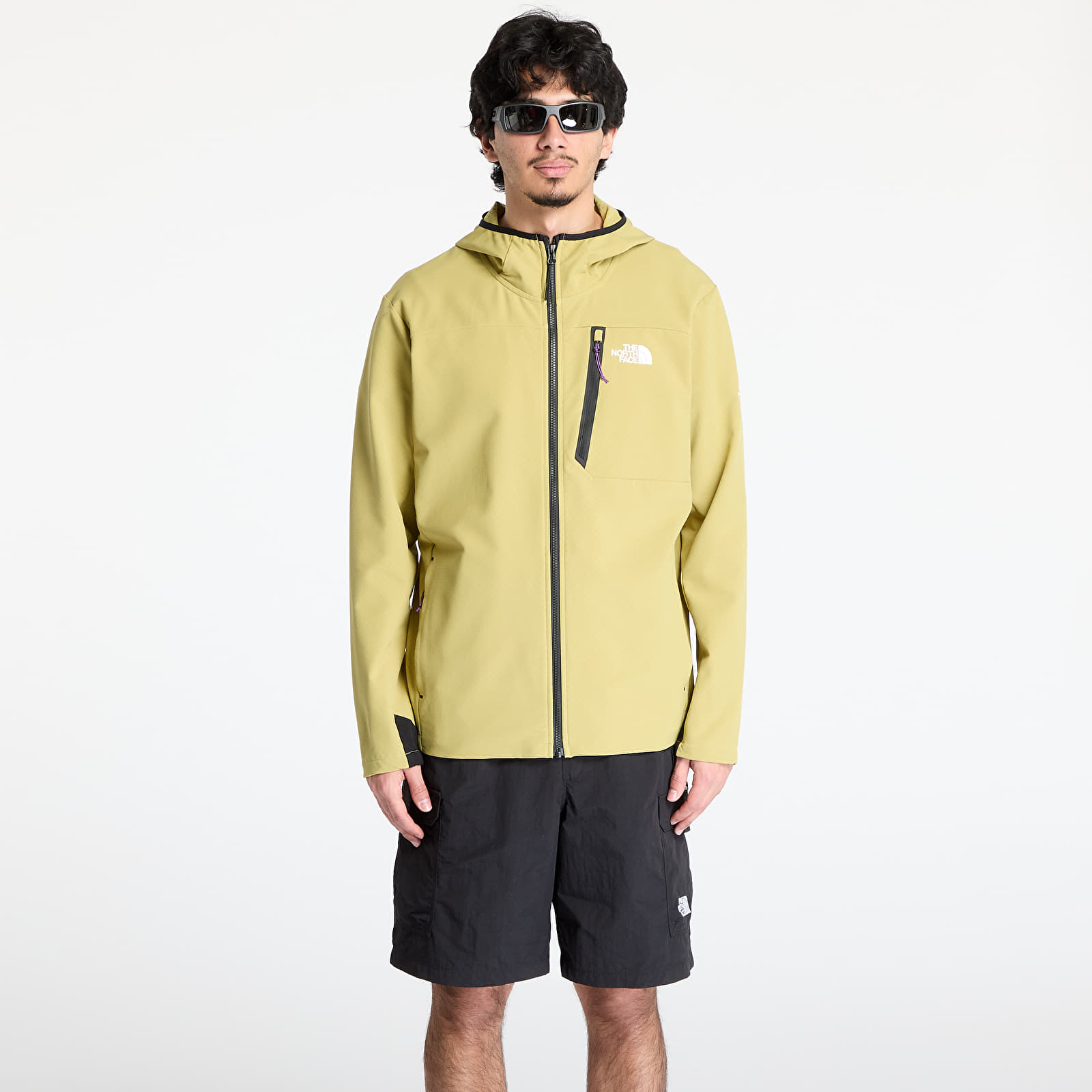 Coupe-vent pour hommes The North Face Ma Softshell Jacket Dark Pistachio