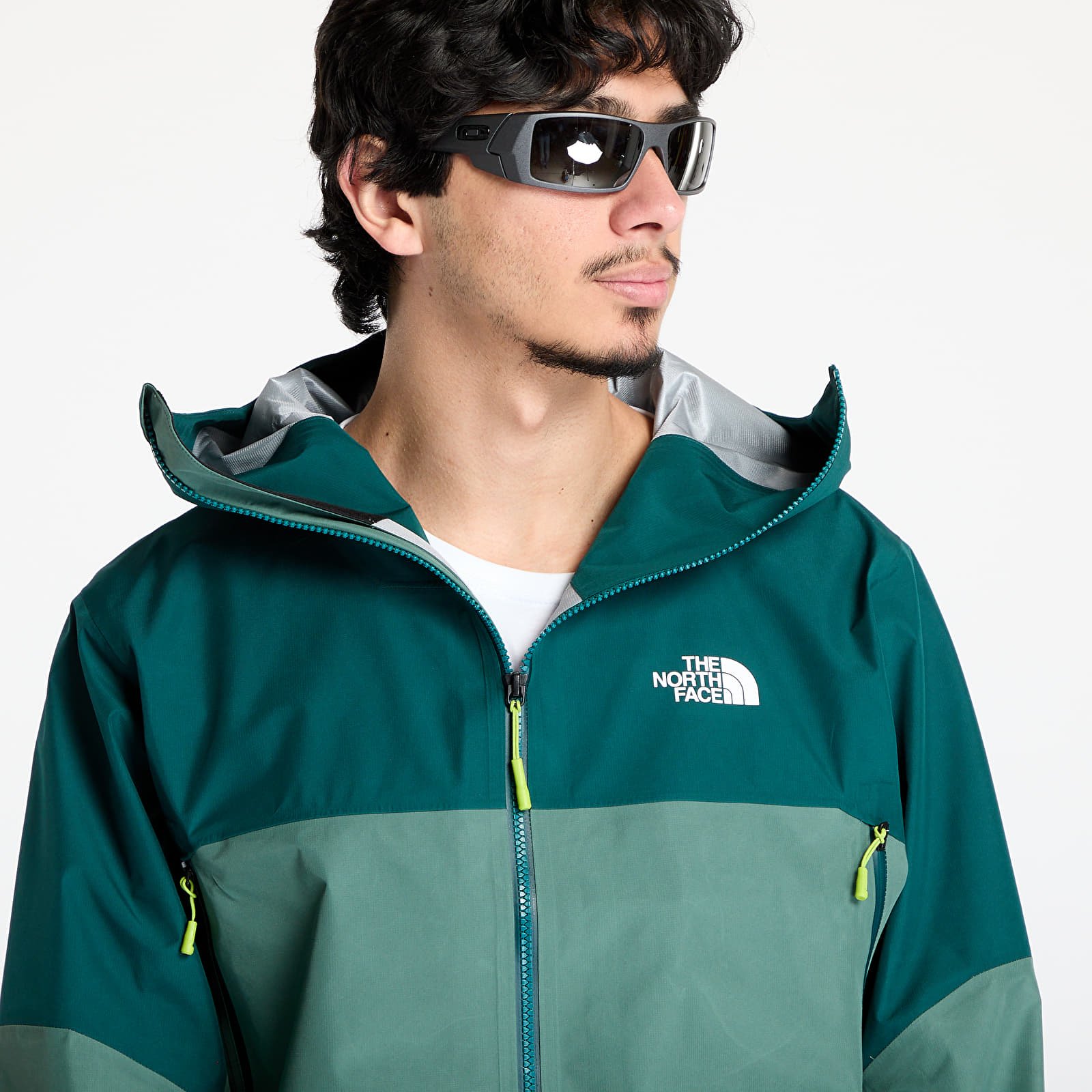 Meeste vihmamantlid The North Face Jazzi 3L Gtx Jacket Duck Green/ Deep Nori
