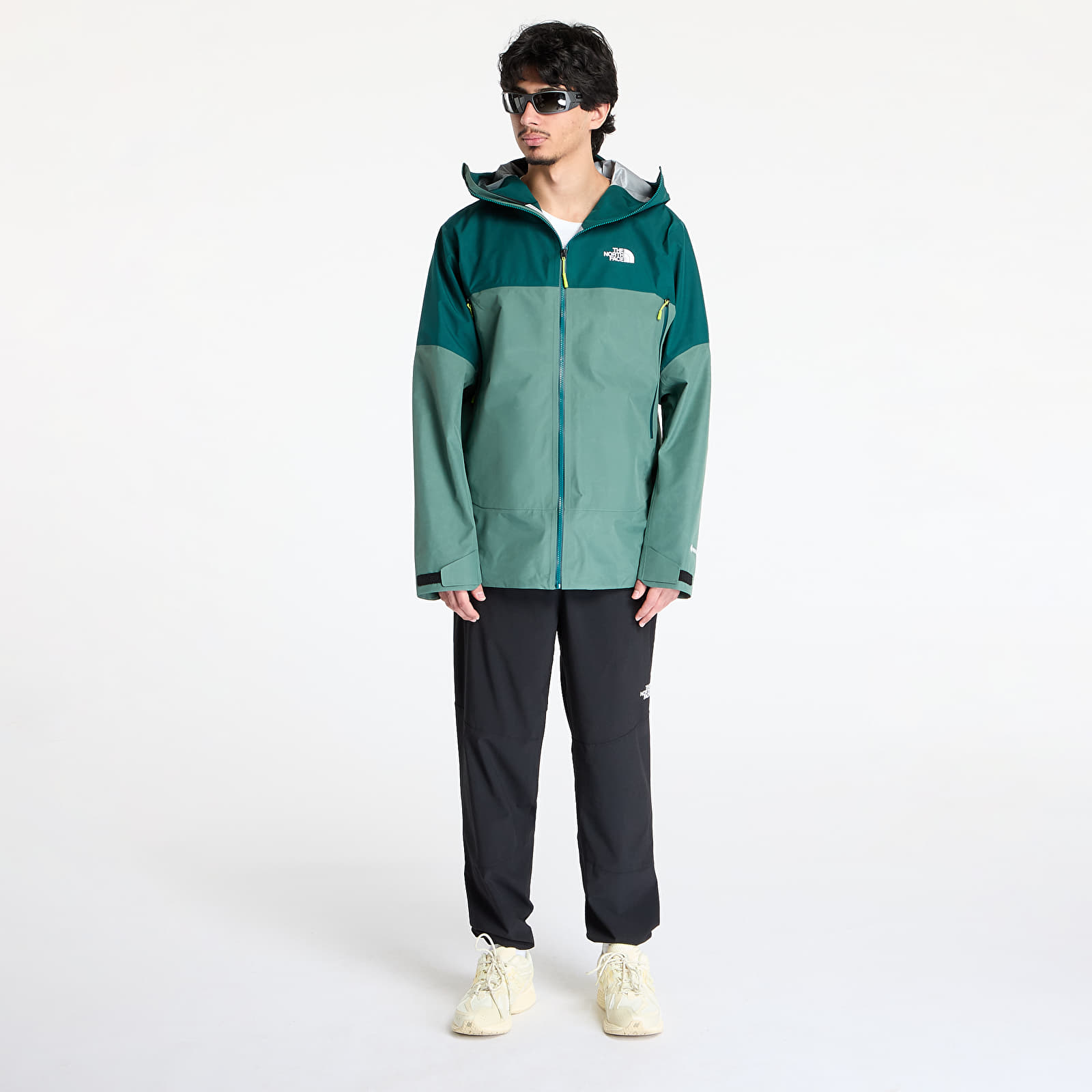 Meeste vihmamantlid The North Face Jazzi 3L Gtx Jacket Duck Green/ Deep Nori